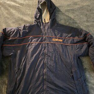 Vintage 90s NCAA Starter University Of Auburn Tigers Pullover Jacket Men 2xl